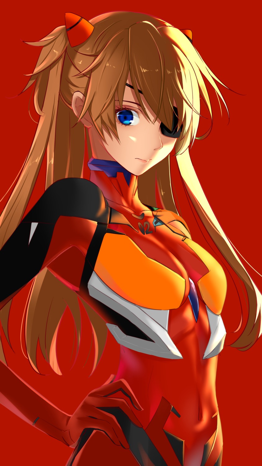 Neon Genesis Evangelion Souryuu Asuka Langley Bodysuit Eyepatch Tagme